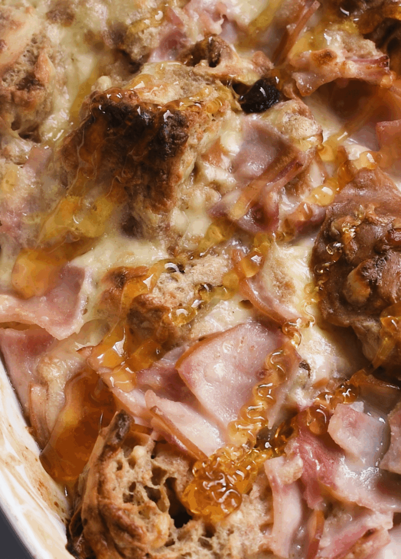 Hot Cross Bun Breakfast Bake