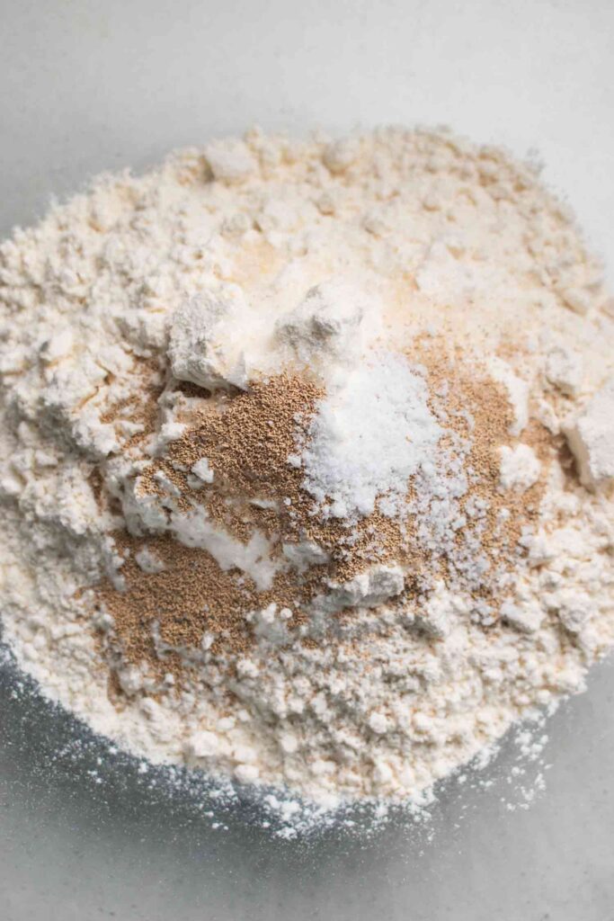 flour salt ingredients for the dumplings
